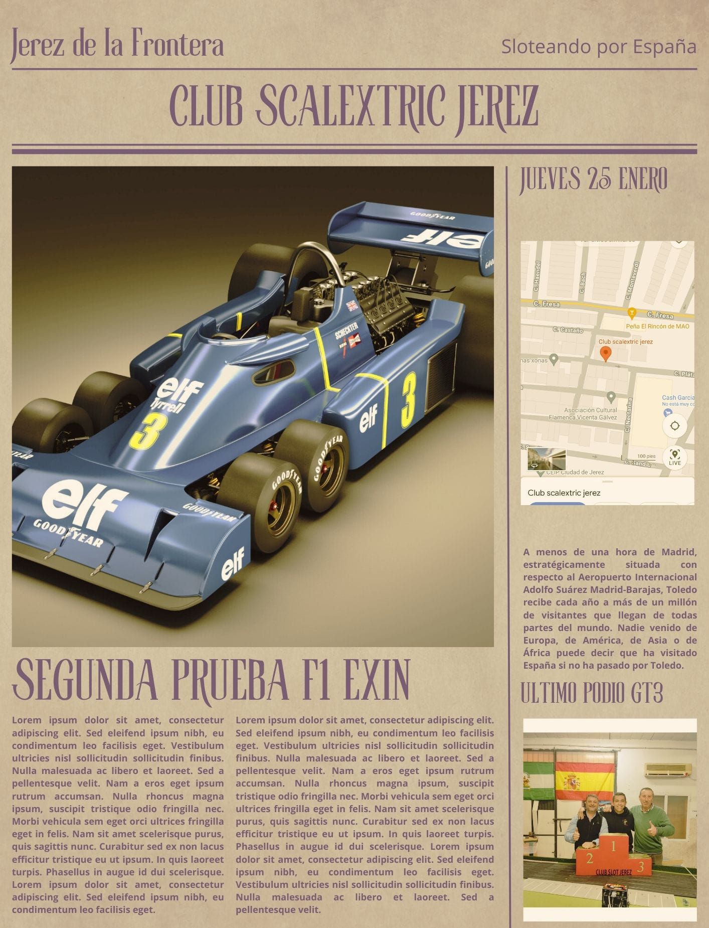 Segunda Prueba F1 Exin